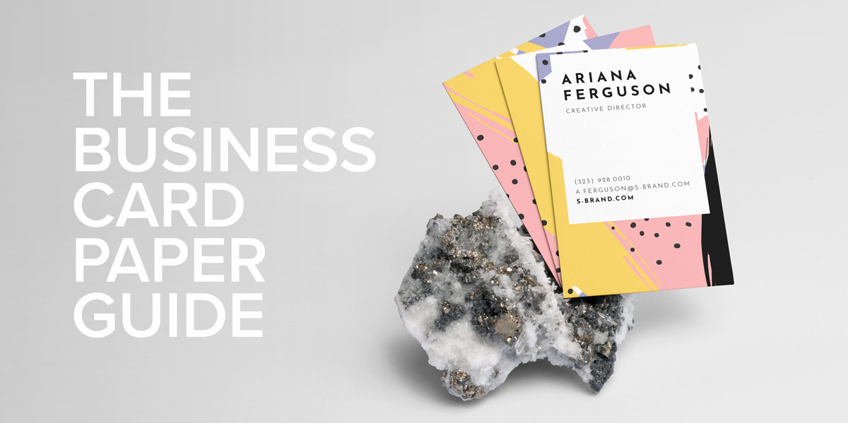 How to Choose the Best Paper Type for Business Cards