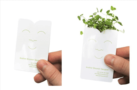 Plantable seed card