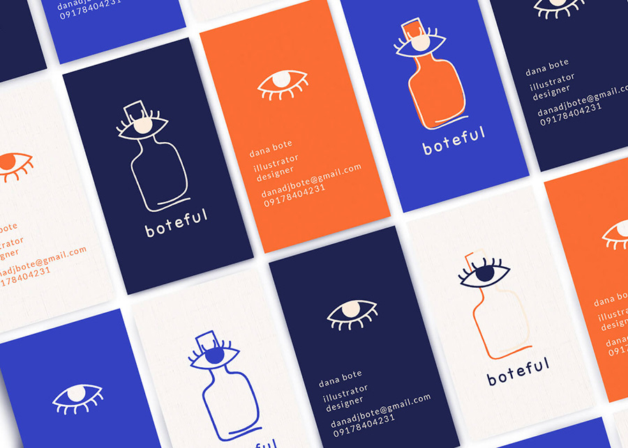 Business card logo Business card logo