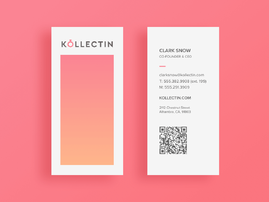 Business card QR Code Business card QR Code