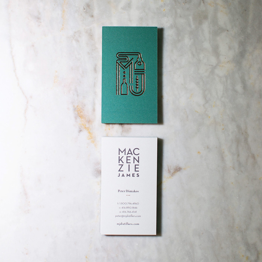 Business card special finish Business card special finish