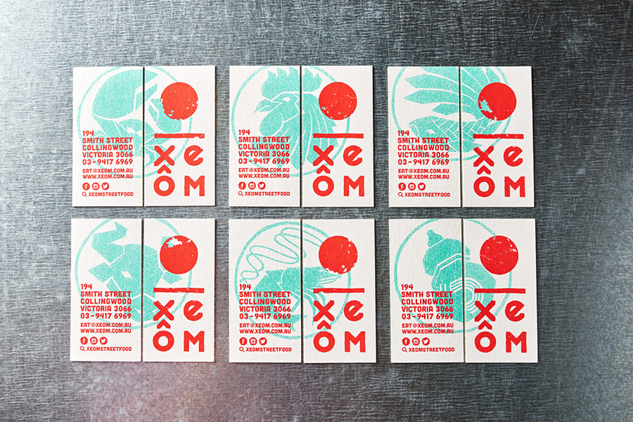 Creative and Bold Vertical Business Card Design Creative and Bold Vertical Business Card Design