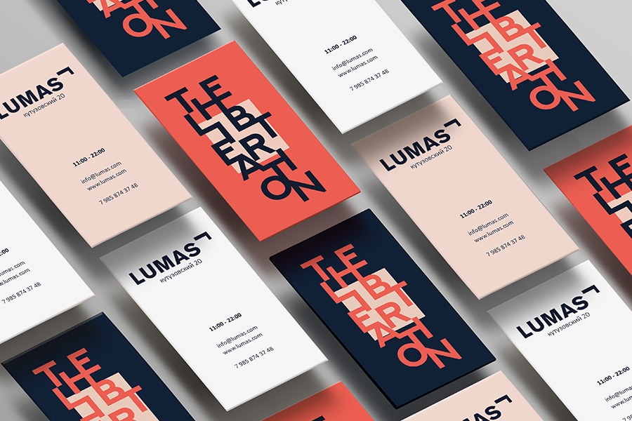 Confident Vertical Business Card Design Confident Vertical Business Card Design