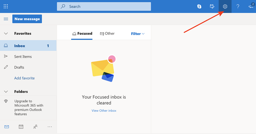 Change Outlook signature step 1 Change Outlook signature step 1