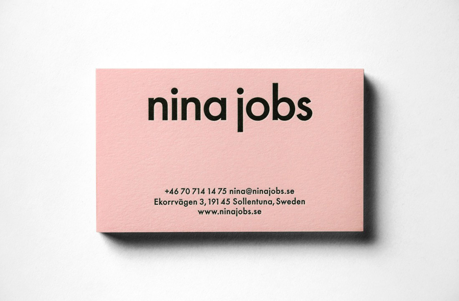 clean and simple rose business cards clean and simple rose business cards