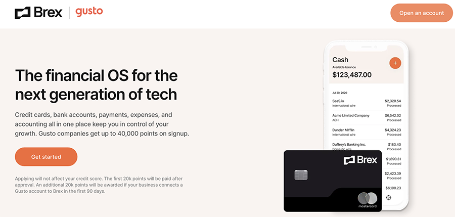 Brex Gusto Integration Brex Gusto Integration