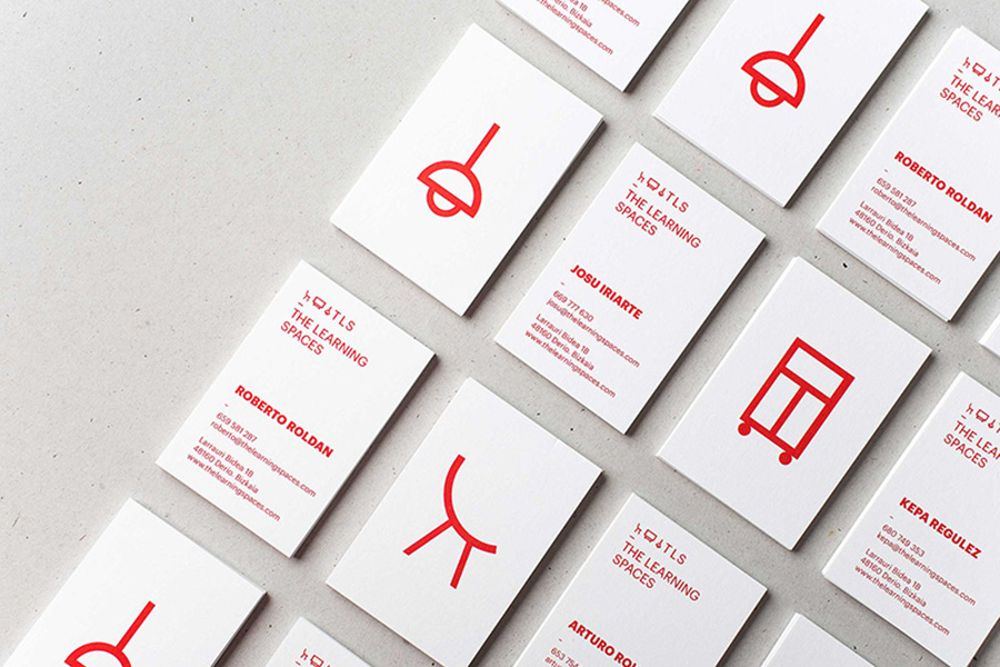 Uncomplicated Vertical Business Card Design